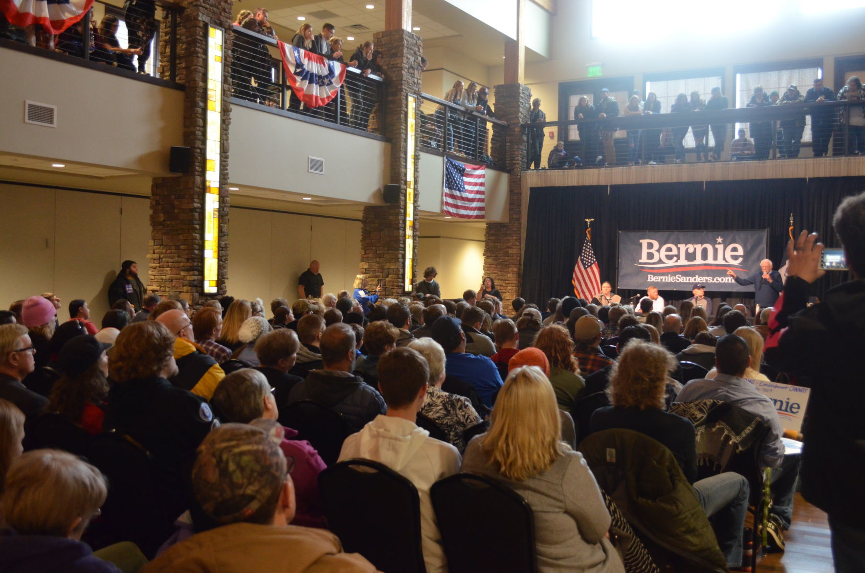 Bernie Sanders in Orange City